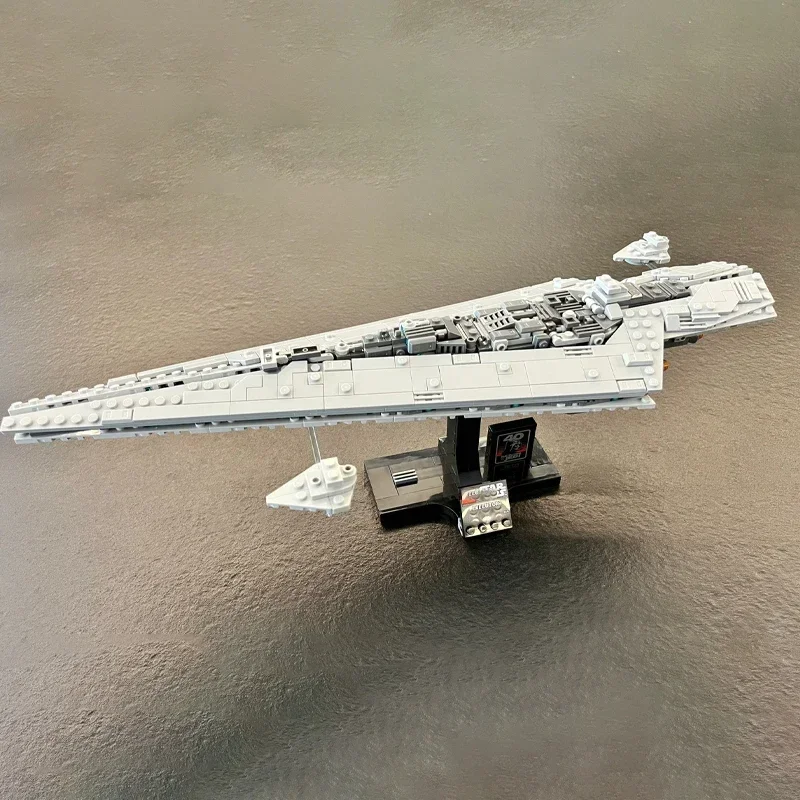 Brinquedos quentes executor super nave espacial estrela blocos de construção tijolos modelo destruidor compatível 75356 montagem crianças presente