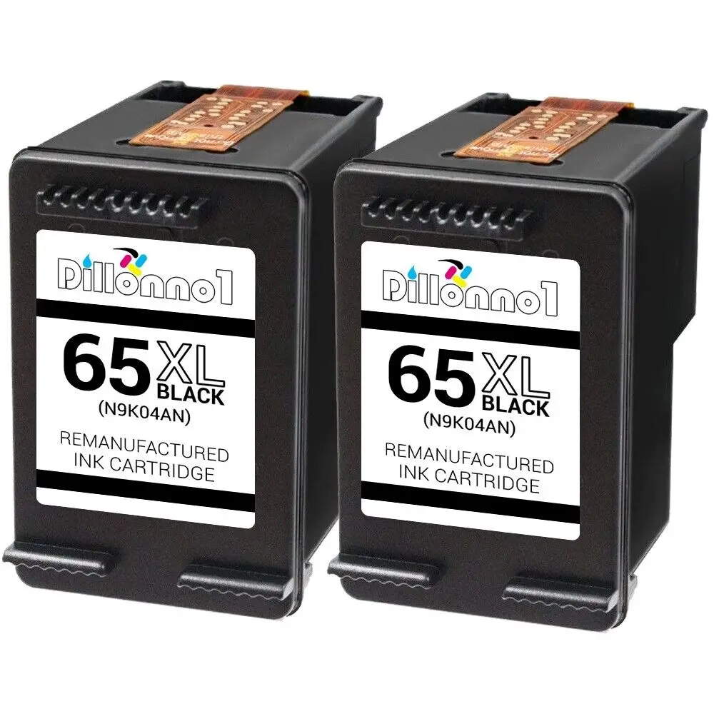 2PK HP 65XL Black (N9K04AN) Ink Cartridges for OfficeJet 2624 AMP Series