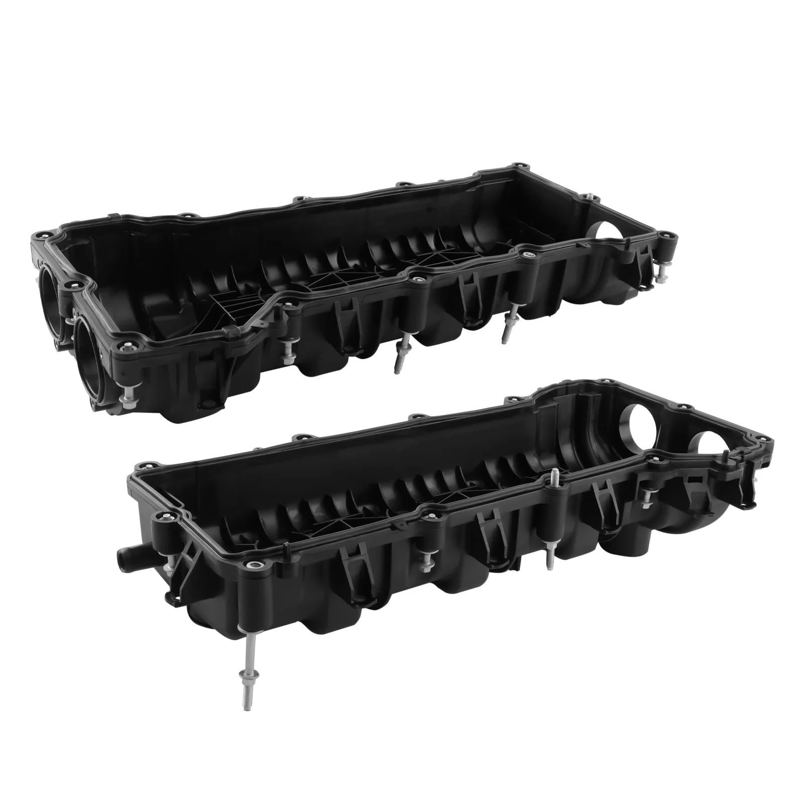 닷지 크라이슬러 지프 3.6L V6 엔진용 엔진 밸브 커버 어셈블리 LH RH 키트 2개