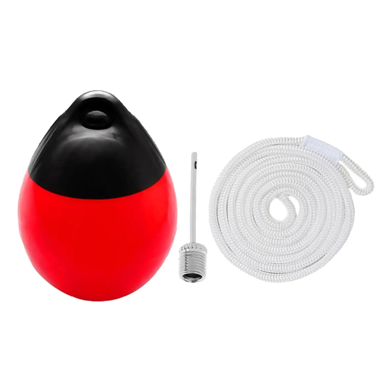 

Boat Fender Ball Inflatable with Inflatable Pin Anti Collision Anchor Buoy for Pontoon Boat Boat Dock Sailboats Yacht Fishing
