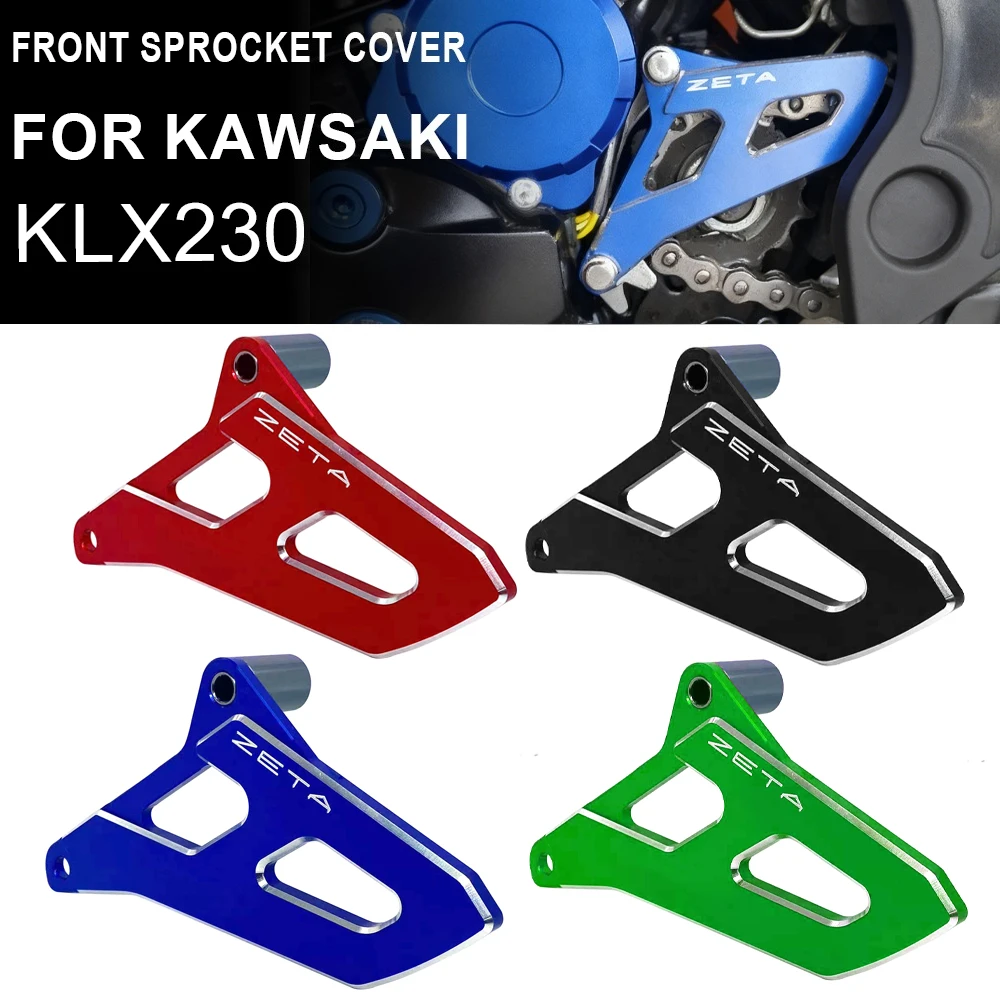 

Motorcycle Front Sprocket Cover Protector CNC Gear Protection Cover for Kawasaki KLX230 KLX 230
