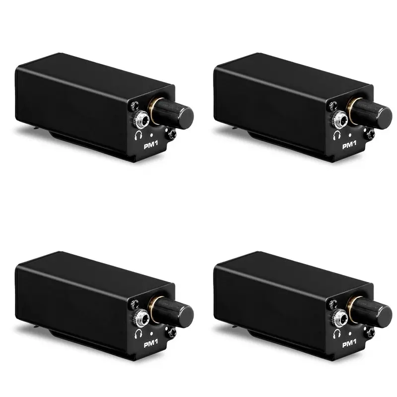 

Портативный стереофонический усилитель для наушников AS95-4X с XLR-входом, регулировкой громкости и функцией Plug & Play для музыкантов