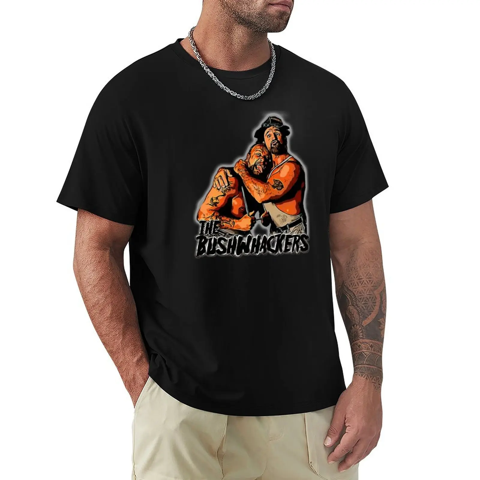 

the Bushwhackers T-Shirt boys whites oversize t-shirts man plus sizes mens graphic t-shirts big and tall
