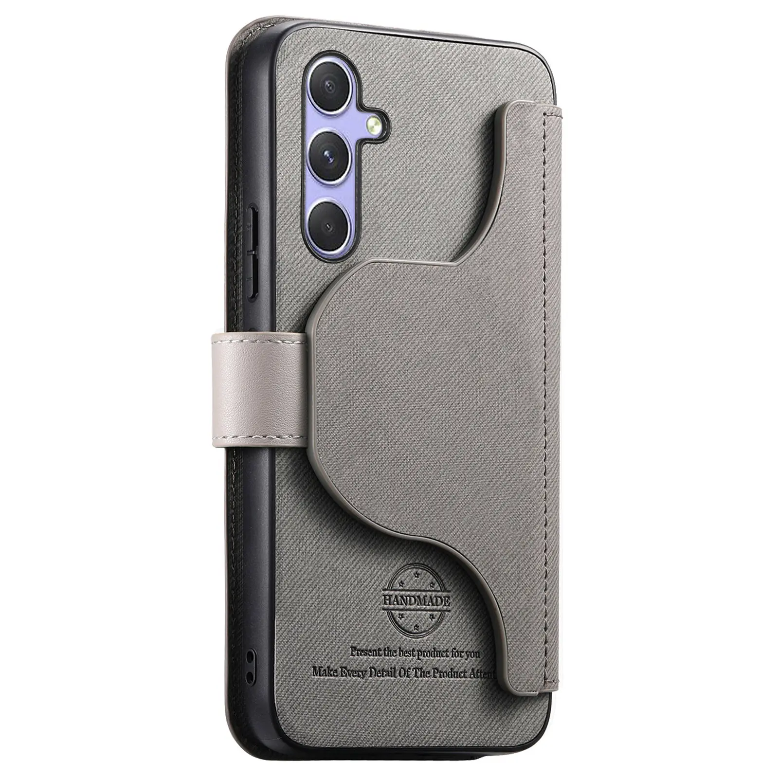 

2-in-1 TPU+cloth texture card Slot Wallet Cover For Samsung Galaxy S24 S23 S21 FE S24+ S23+ S22 S22+ Flip shockproof phone Case