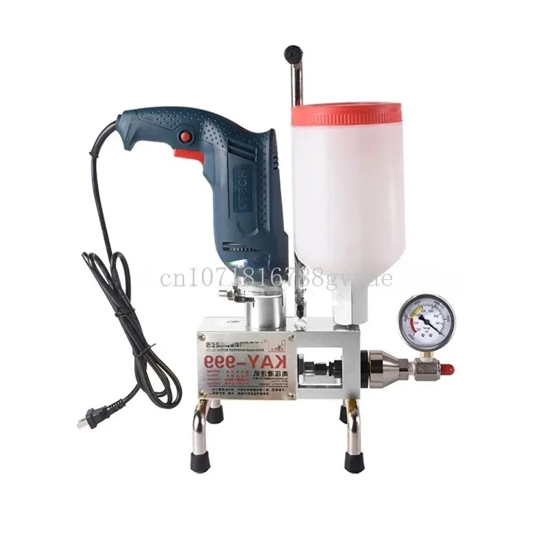 

KAY-999 High Pressure Waterproof Grouting Machine 910W Injection Pump Epoxy/Polyurethane Grouting Liquid Leakage Tool