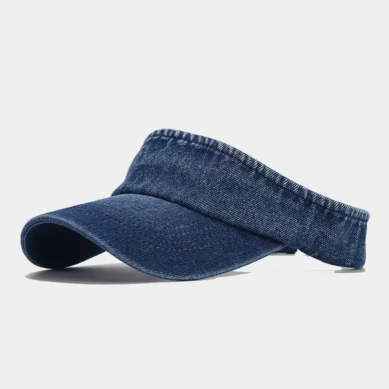 Retro Washed Distressed Canvas Cowboy Hat with a Flat Top. Soft Texture. Suitable for Outdoor Activities and Daily Outings.
