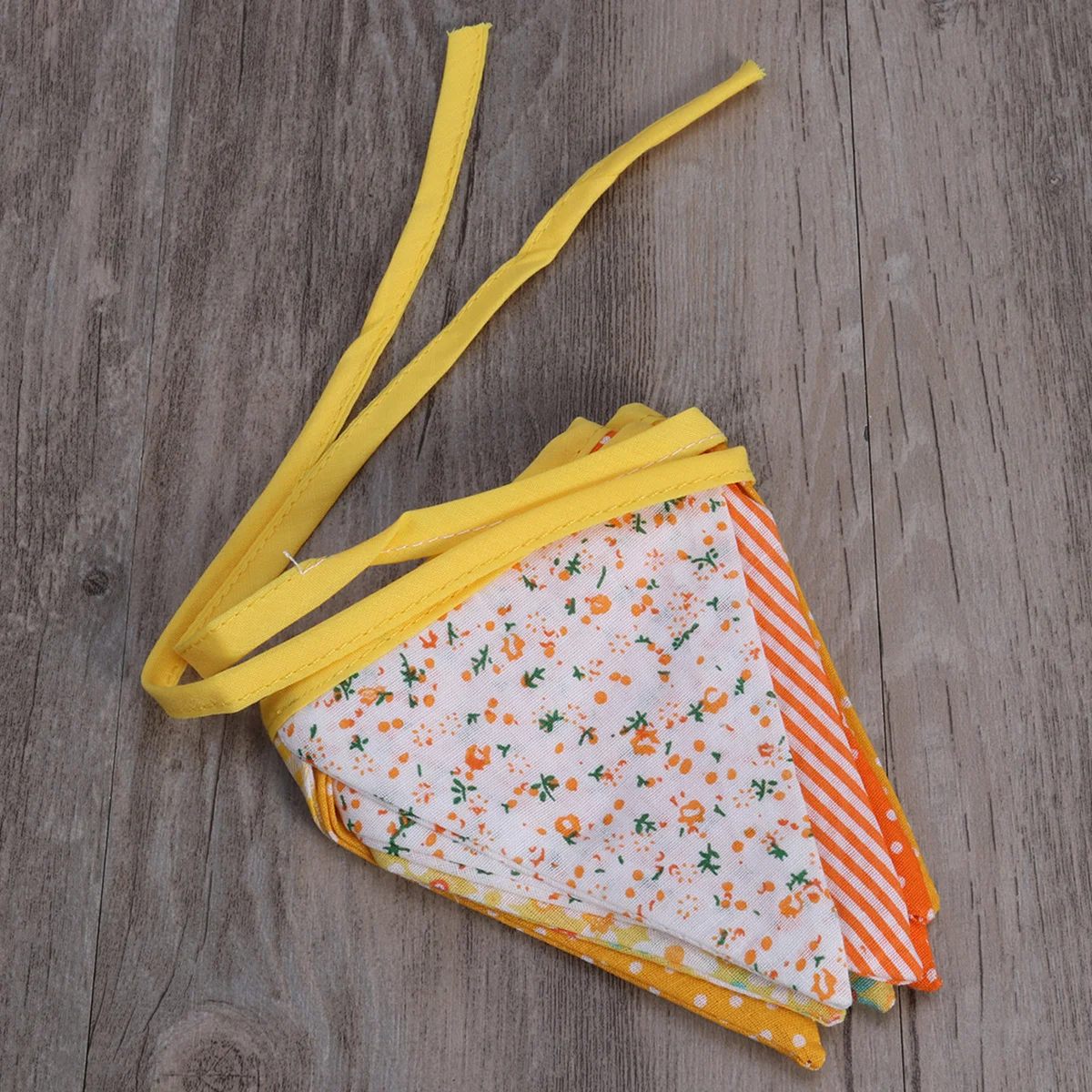 

2 Meters Colorful Triangular Birthday Banner Pink Floral Polka Dots Birthday Bunting Baby Shower Party Decoration Flags