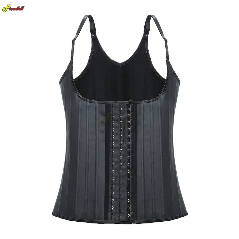 New Women Latex Waist Trainer Women Binders Shapers Modeling Strap Corset Colombian Girdles Body Shapewear Faja Shape Sport Vest