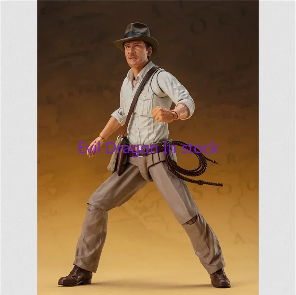 100% الأصلي بانداي SH Figuarts SHF إنديانا جونز رايدرز من السفينة المفقودة Ver عمل أرقام نموذج تحصيل لعبة في الأوراق المالية