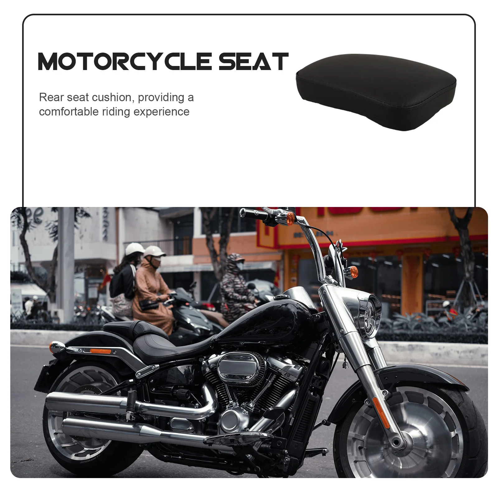 

Durable Motorcycle Seat Cushion Xl883 1200 X48 72 Stylish Comfortable Long Ride Accessory Motorcycle Seat Cushion