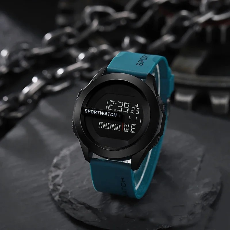 Sport Watch for Man Luxury Digital Wristwatch Stopwatch Luminous with Date Week Original Waterproof Clock 시계 Relogio Reloj