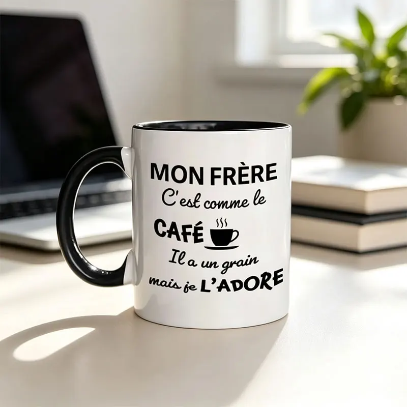 1 Piece, Coffee Mug with the Words 
