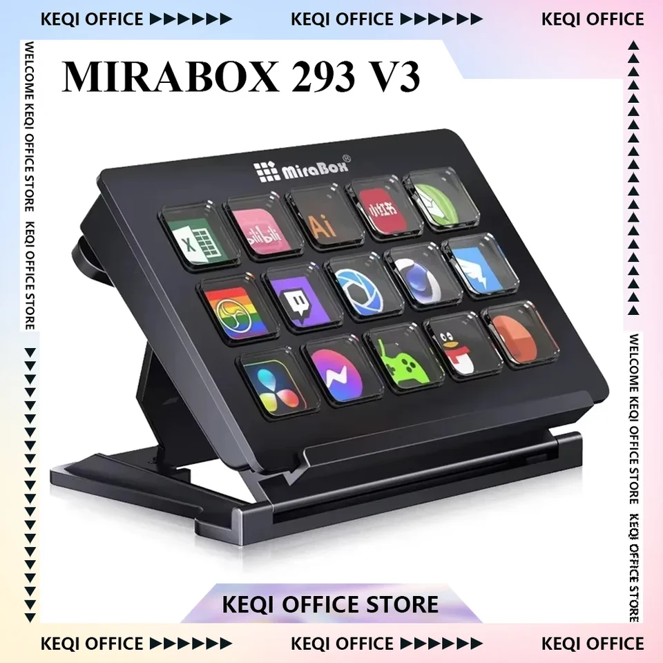 その他 STREAM DECK Mirabox 293 Stream Deck Keypad (V3) – Nouvolo