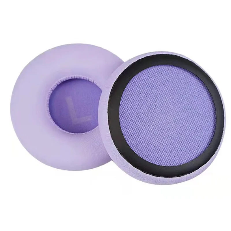 Sostituzione 1 paio di cuscinetti auricolari Cover per JBL T450 HB-69 Tune600 T500BT cuffie auricolari cuscino in schiuma nero viola blu