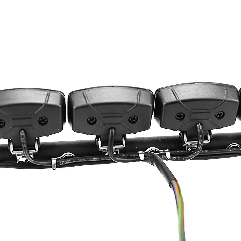 For 1/14 Tamiya RC Truck SCANIA 770S R620 VOLVO ACTROS 3363 TGX Car Simulation Two-color Spotlight Multi-mode Flashing
