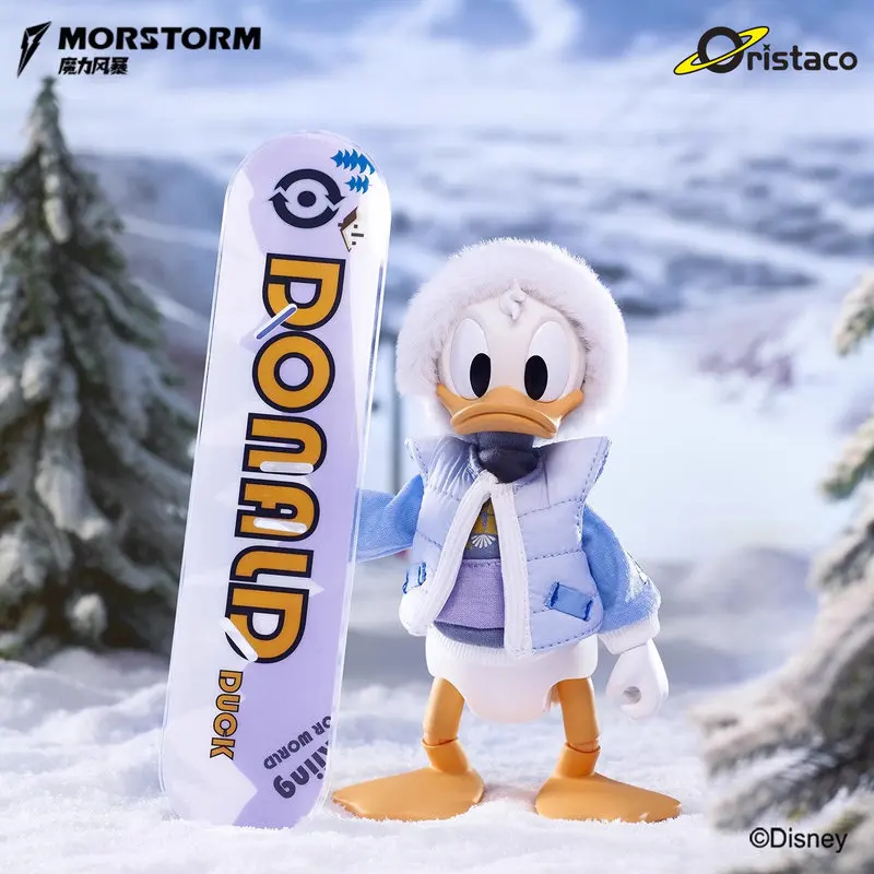 モーストーム オリスタコ ディズニー アクションフィギュア ドナルドダック ミッキー ミニー コレクタブルドール スノーボード ウィンターシーン 絶妙なギフト 在庫あり