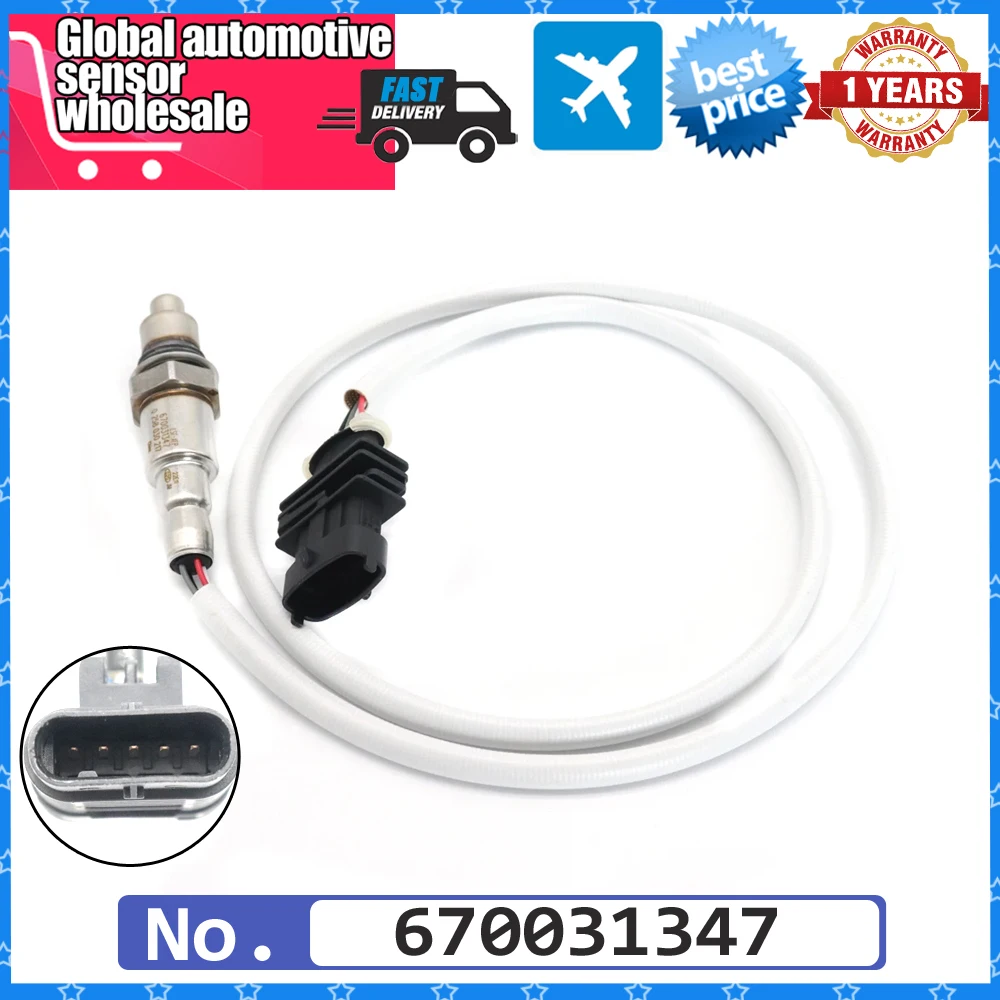 

NEW Rear Air Fuel Ratio Lambda O2 Oxygen Sensor for Maserati Quattroporte Levante Ghibli 3.0 V6 4WD S Q4 Sedan 4-Door 670031347