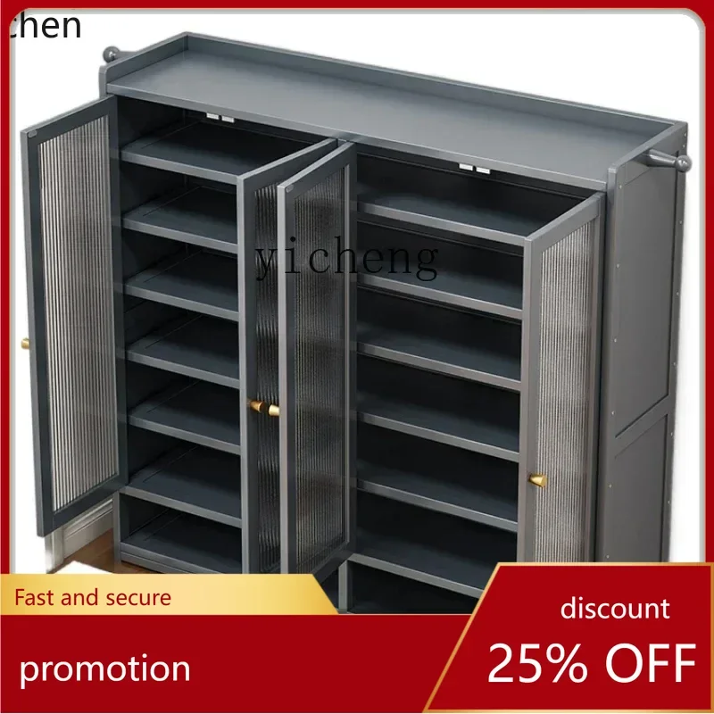 

YFY Shoe Cabinet Door Household Large Capacity Entry Entrance Rack with Dustproof