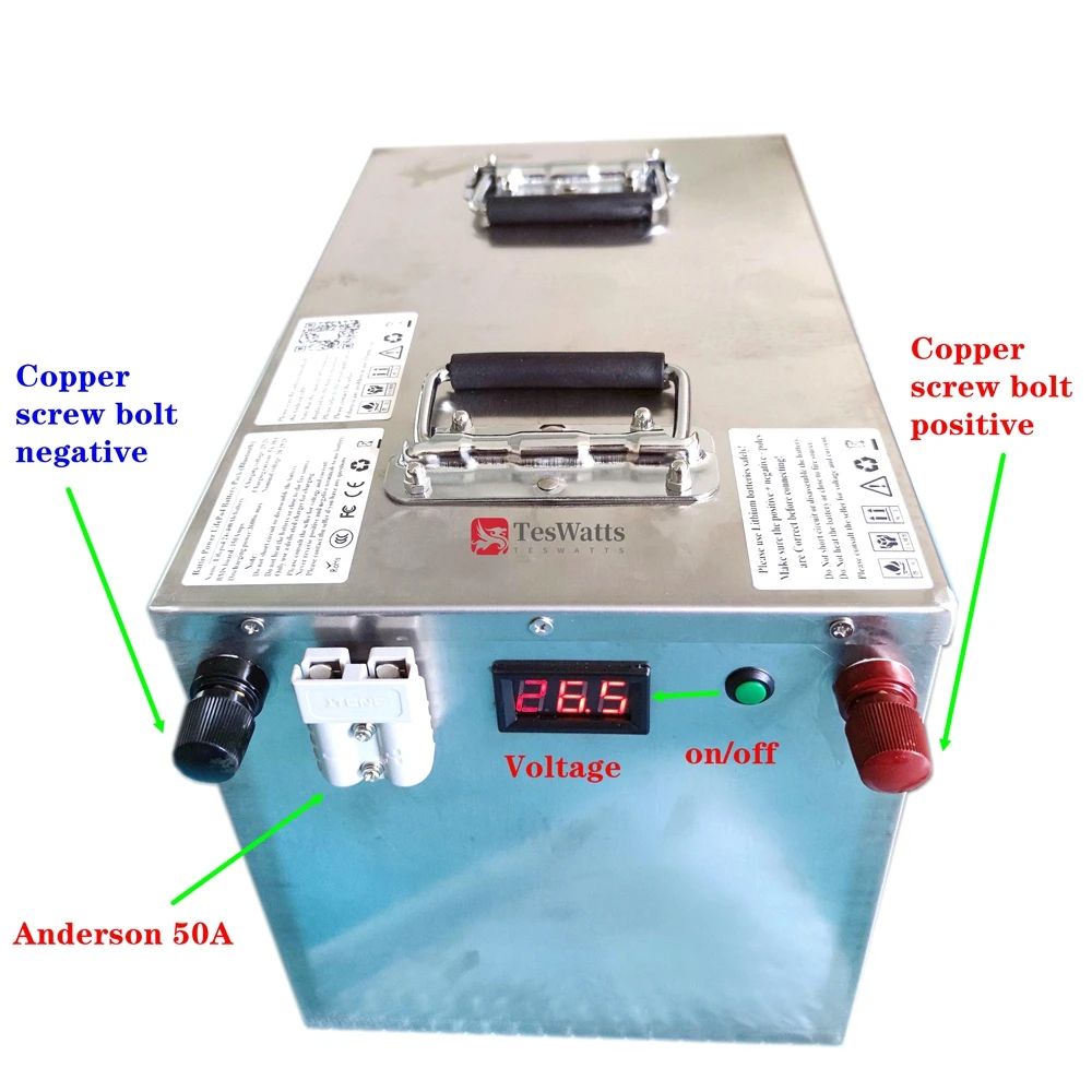 بطارية ليثيوم فوسفات الحديد 24 فولت 100-1000 أمبير في الساعة: مصدر طاقة احتياطي RV/يخت/مصدر طاقة احتياطي، يتكيف سلس مع سيناريوهات متعددة #2