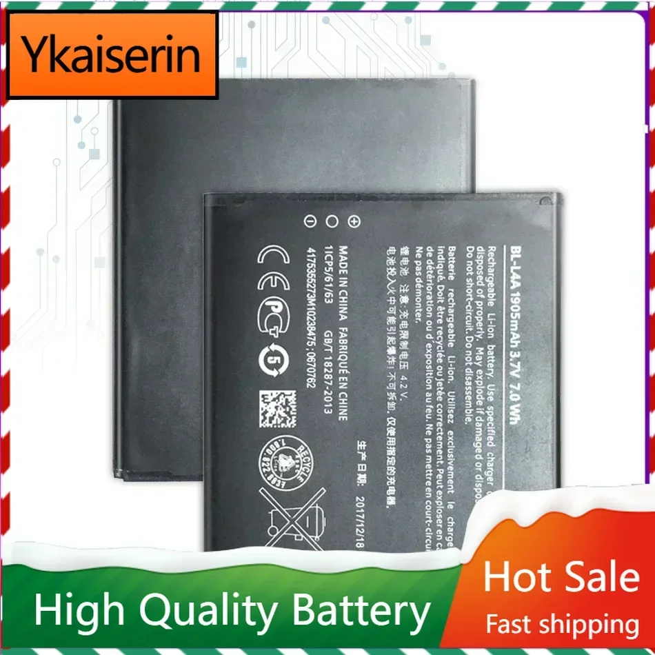 Mobile Battery BV-L4A 2200mAh for Nokia Lumia 830 535 RM-984 1090 1089 Lumia830 BV L4A Portable Batteries Warranty + Track Code