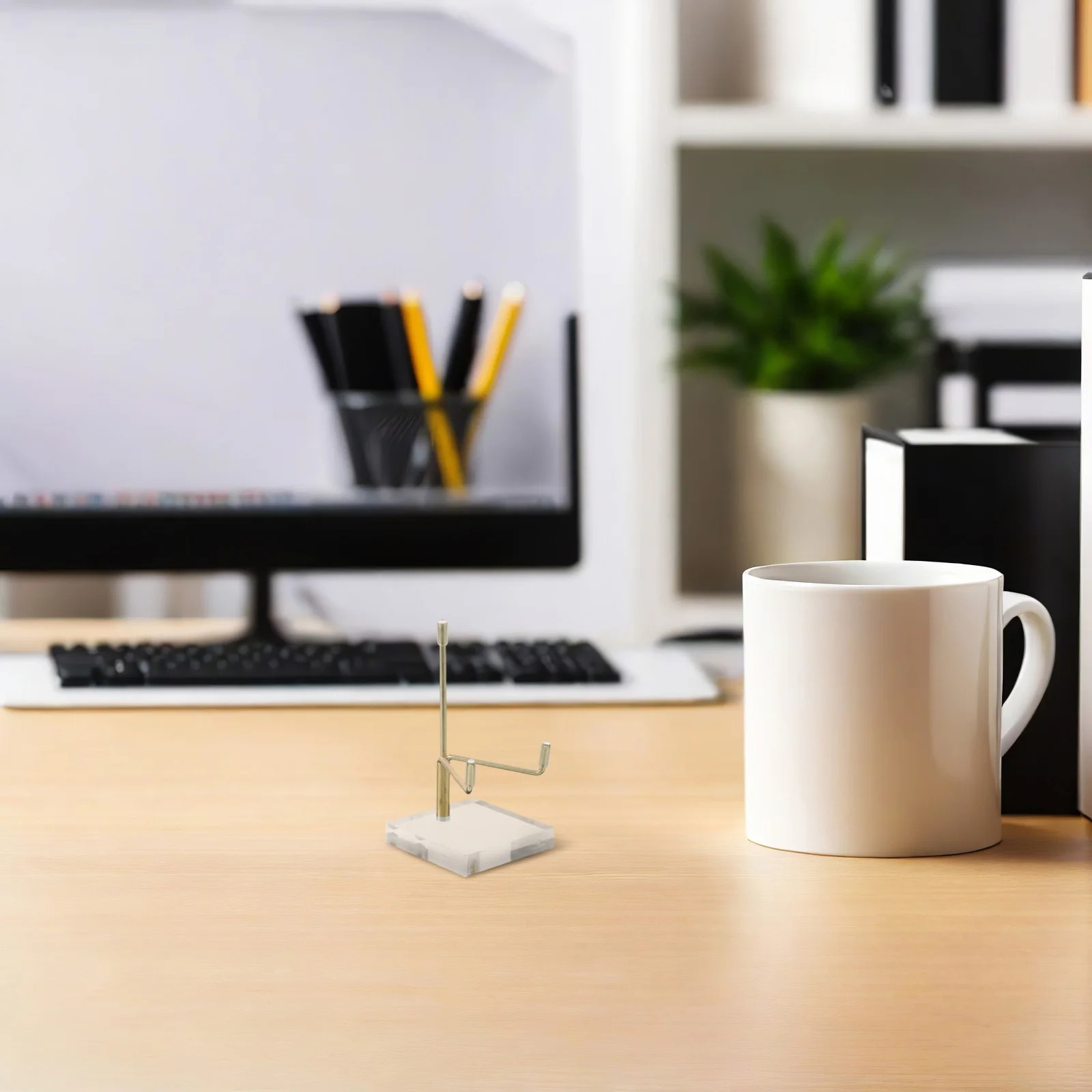 

Acrylic Business Card Holder Transparent Name Card Organizer for Office Desk Doctors Retail Stores Exhibitions Display Organizer