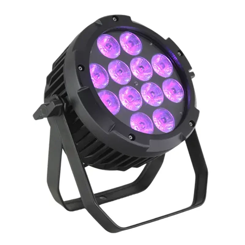IP65 LED Par light 12*18W Full Color wash strobe beam effect light dj party wedding concert dmx waterproof stage lighting show
