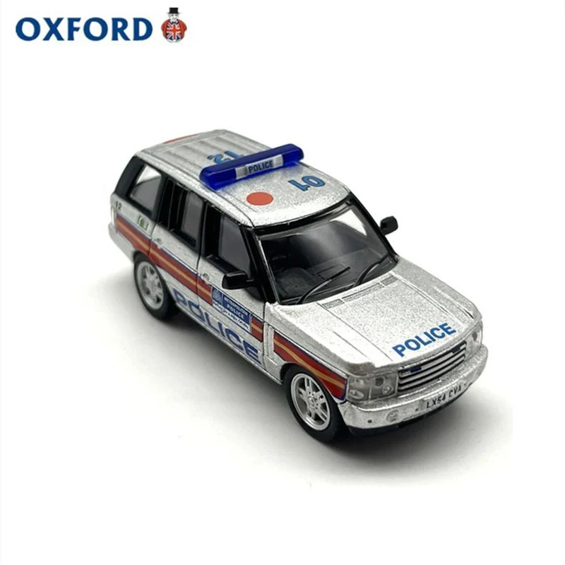 OXFORD 1:76 Range Rover Policyjny Model Auta Ze Stopu Metalu, Pojazdy Zabawkowe, Model Samochodu, Miniaturowy Model Samochodu dla Dzieci