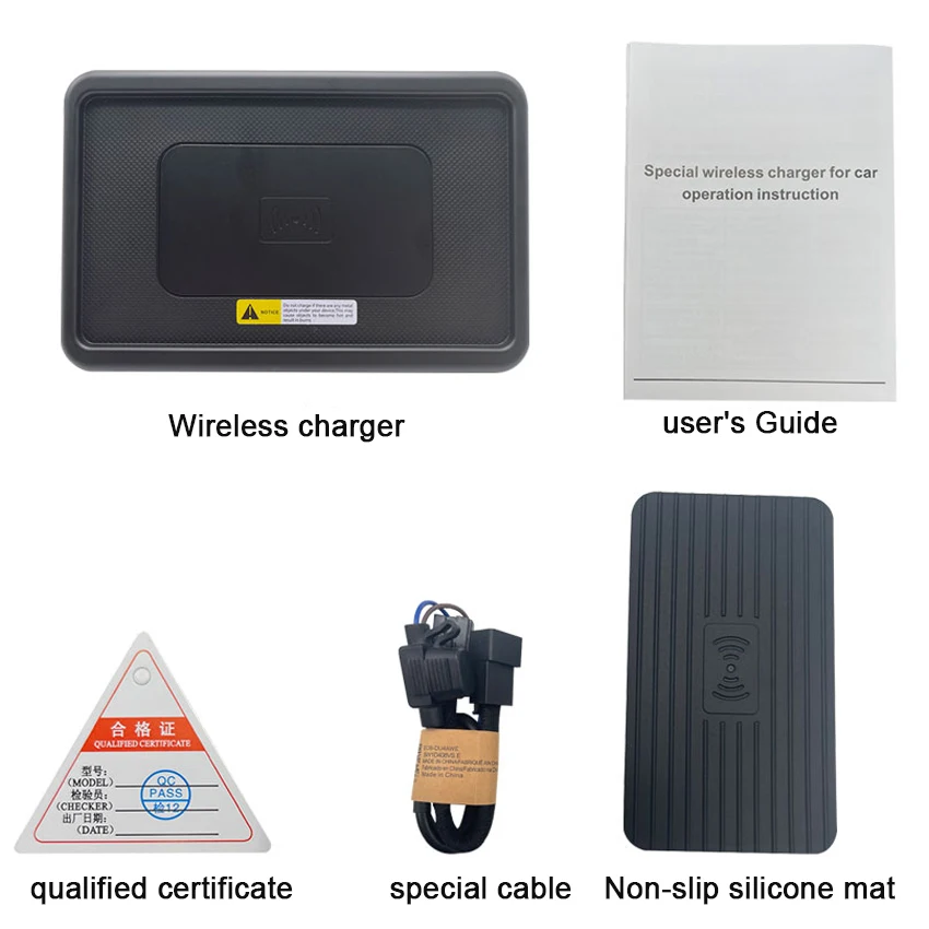 جديد! شاحن لاسلكي 15 وات، خاص على متن QI لوحة شحن سريع للهاتف ملحقات السيارة لهوندا CR-V CRV 2016 2017 2018 2019 #6