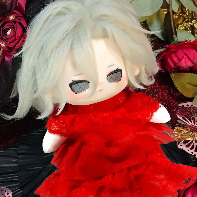 

20cm Game Naib Subedar Plush Doll Mercenary Mercenary Identity Cosplay Cartoon Body Plushie Toy Dress Up Figures Xmas Gift