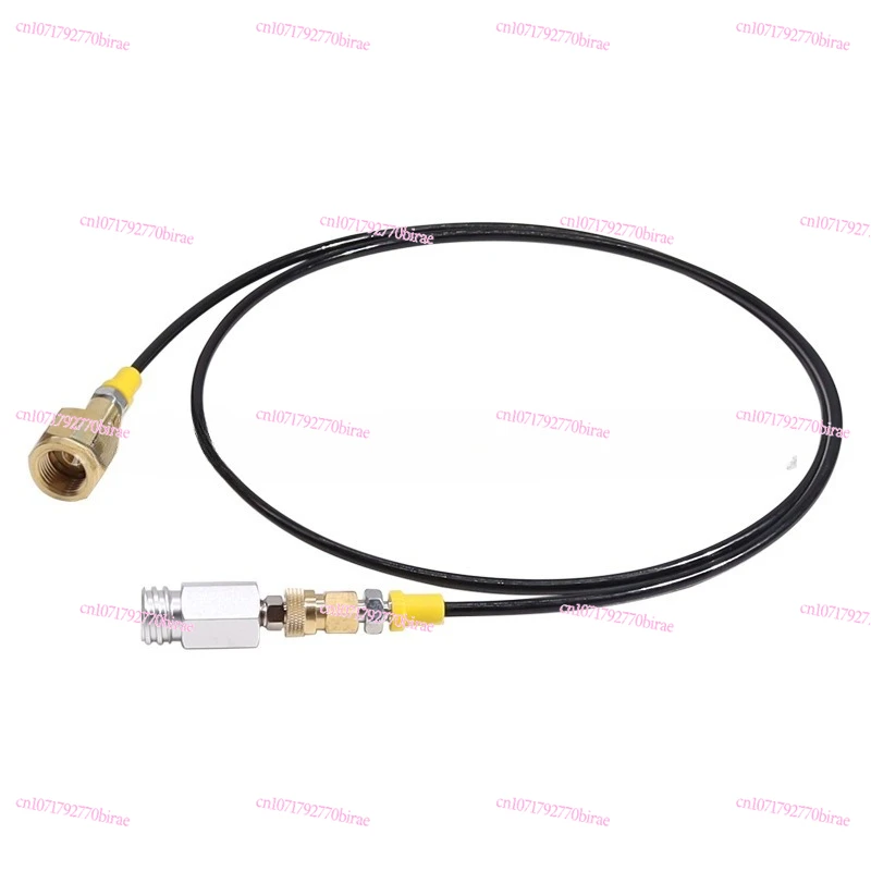 Upgraded Version with Filter 1.5 Meters Black High Pressure Inflation Pipe Inflation Joint CGA320