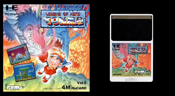 

16-битный двигатель ПК HU-CARD: ЛЕГЕНДА HERO TONMA