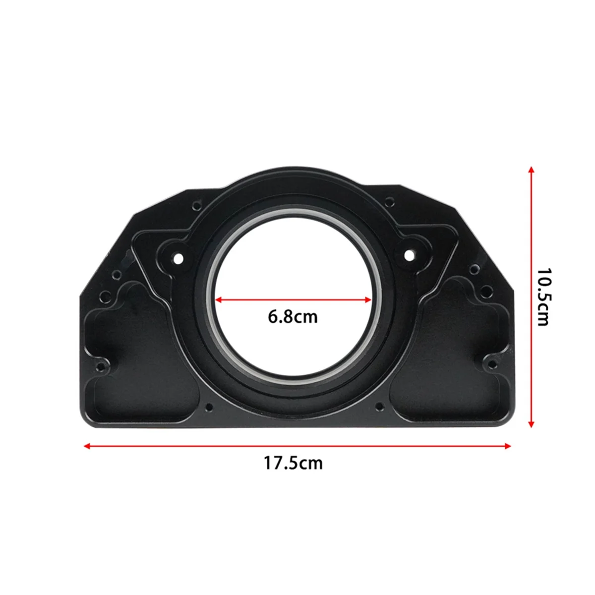 For Logitech G25 G27 G29 G920 G923 Aluminum Alloy Bracket Bearing Seat Steering Wheel Repair Modification Black