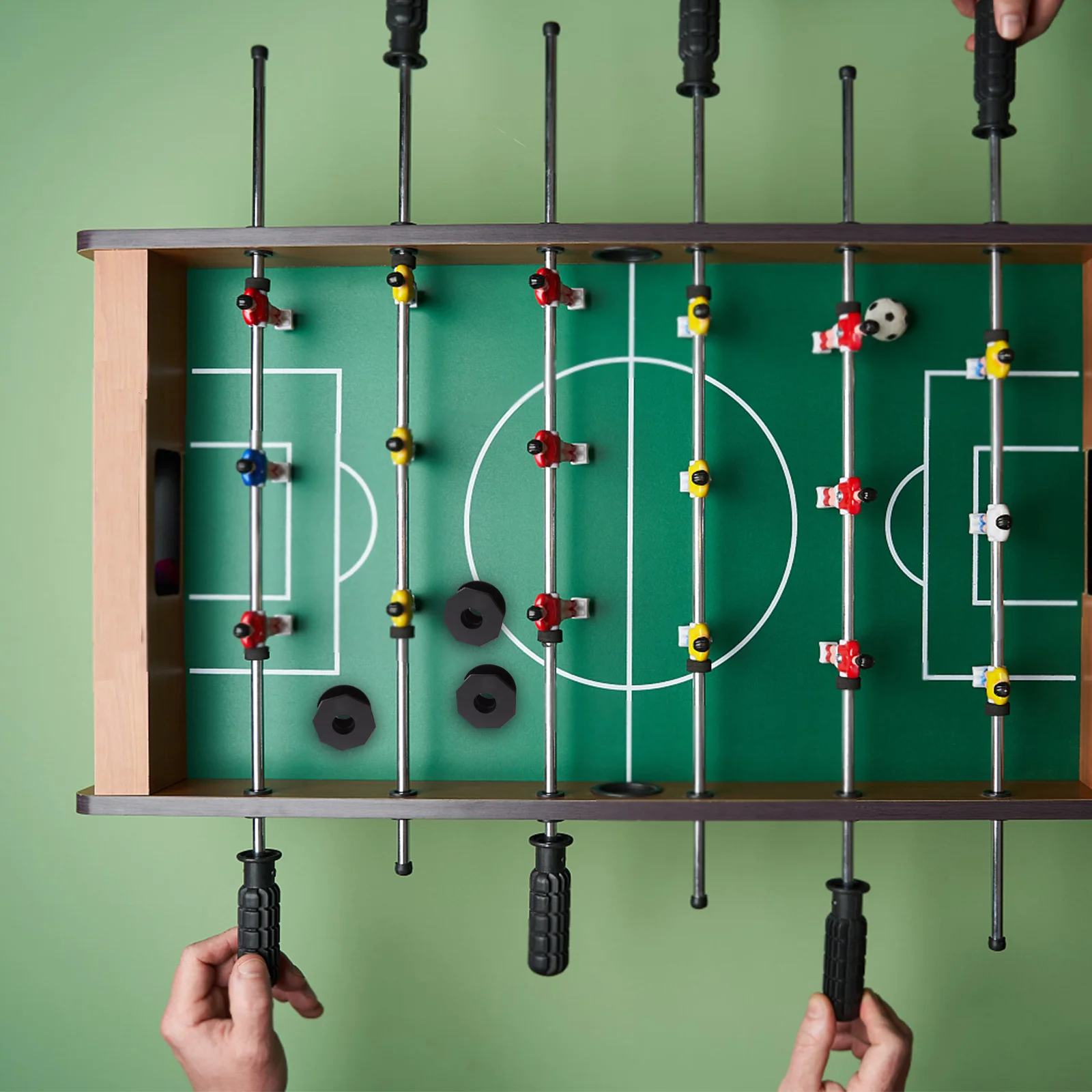 مجموعة ملحقات محامل آلة طاولة كرة القدم فووسبالل، دوران سلس، قطع غيار منزلية، معدات رياضية للفريق