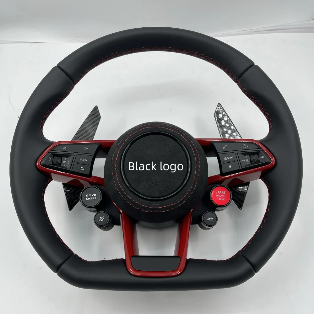 For Audi Q5 Q5L universal multi-function steering wheel assembly custom steering wheel ( one-key start button+paddles)