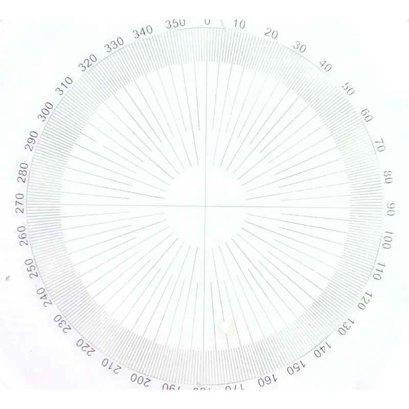 Microscopio Diagraph de 967 grados, micrómetro ocular, calibrador deslizante para Micrómetro de escenario, TE-S27 D = 20, 360