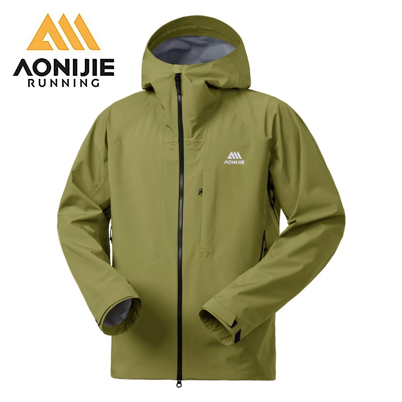 Aonijie Outdoor Hiking Jackets Hard Shell Windproof  Waterproof Fashionable Camping Fishing Sports Versatile Casual Jacket F5249