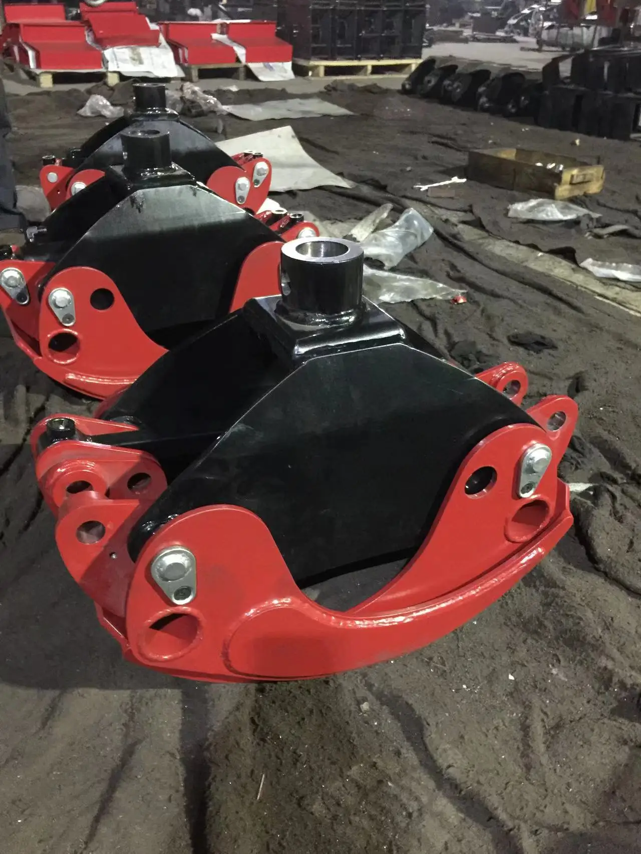 10 High Quality Mini Excavator Hydraulic Rotating Wood Grab Timber Grab Log Grapple Construction Machinery Attachments