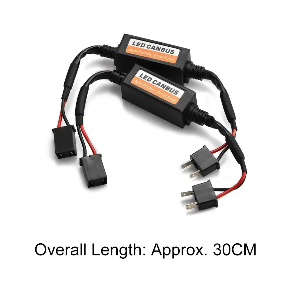 Automotive Accessories Anti-Flicker 12V Automotive LED Decoder Fault Eliminator Resistor Controller LED Canbus Decoder