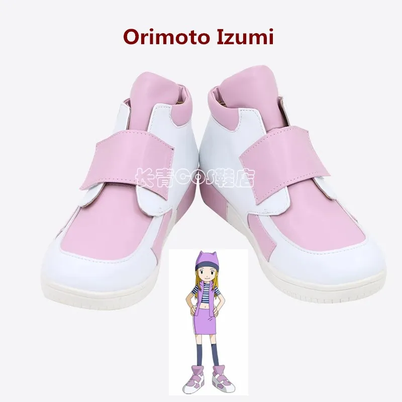 

Orimoto Izumi Обувь для косплея Аниме Кожаные ботинки ручной работы