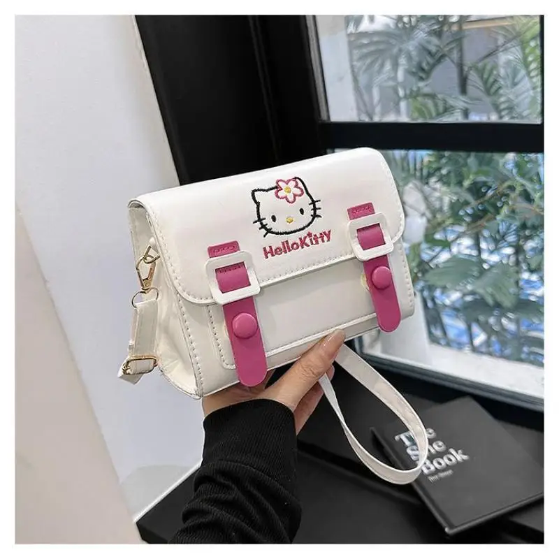 

2025 New Model Cartoon Hello Kittys My Melody Kuromi Shoulder Bag Good-Looking High-Capacity Girl Messenger Bag Fashion Gift