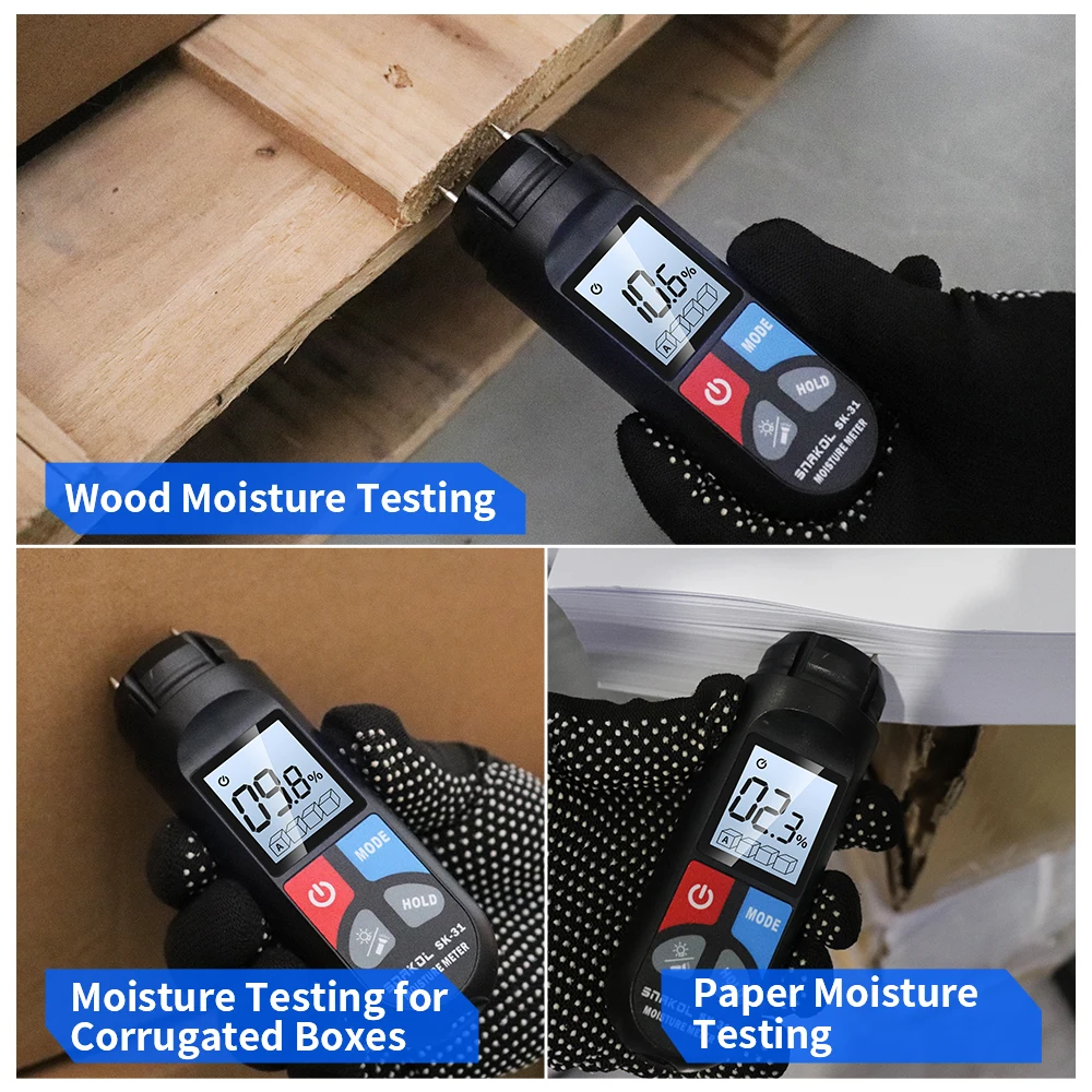 SK31 Digital Wood Moisture Met - Lumber Woodworking ulasan dan harga
