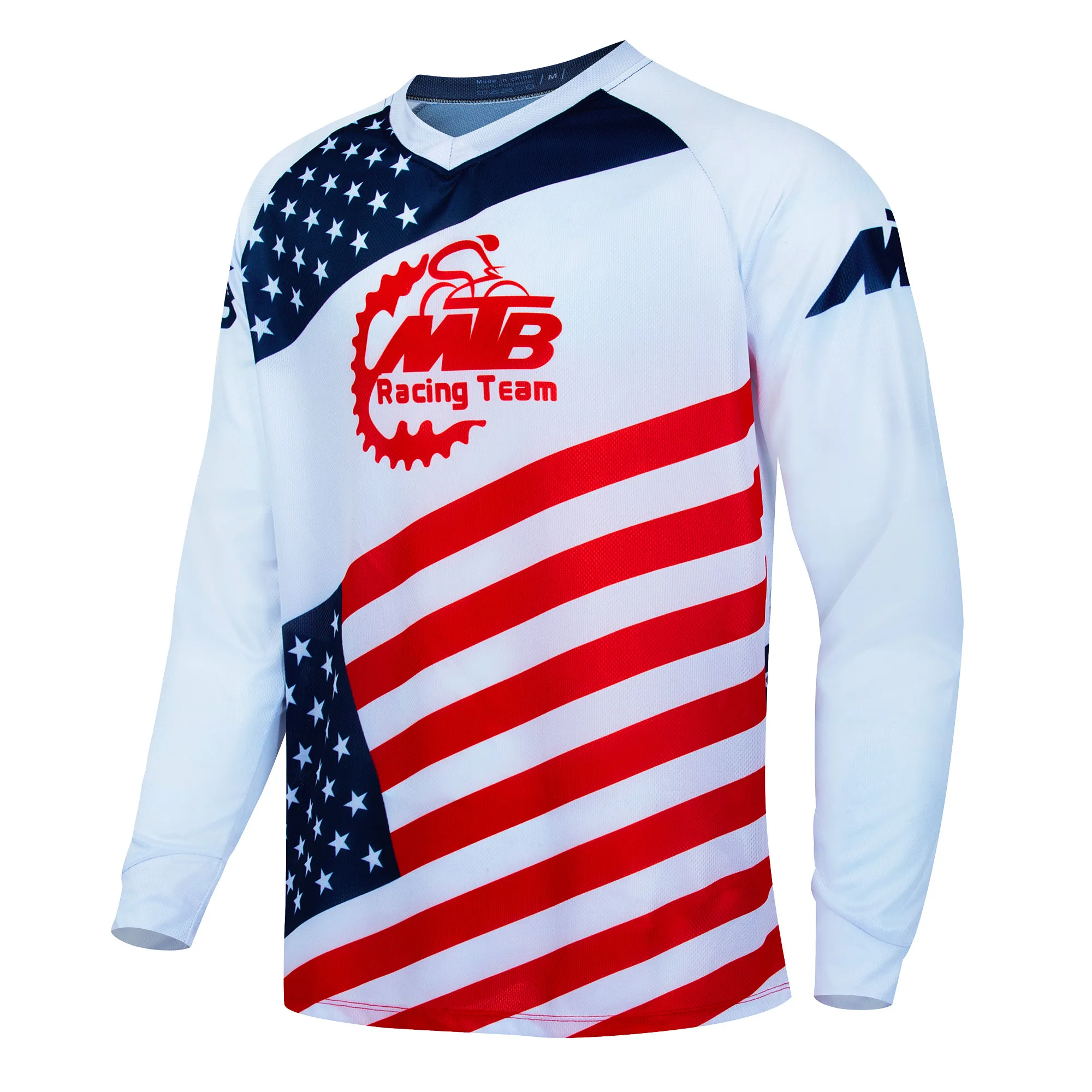 2024 Racing jersey For man\'s Long sleeve Motocross T-shirt SportWear Bike Enduro Motorcycle DH Moto Mountain MTB Downhill BMX