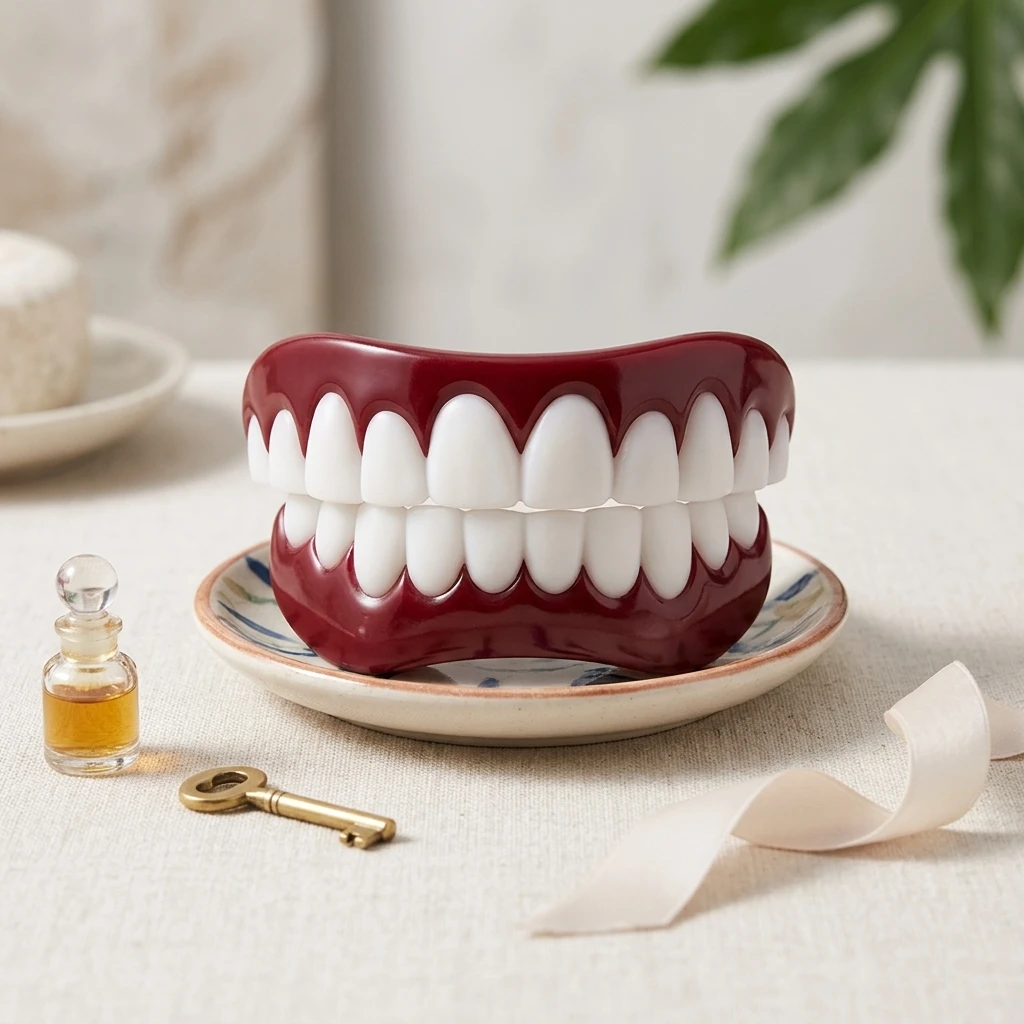 Denture Silicone Liner Set – Soft Cushion for Upper & Lower Teeth, Daily Care ck848