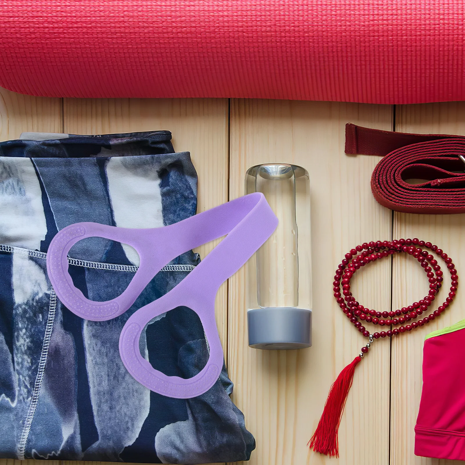 

Yoga Stretching Strap Elastic Design for Women Shoulder Back Workout Pilates Resistance Band Fitness Stretch Bands