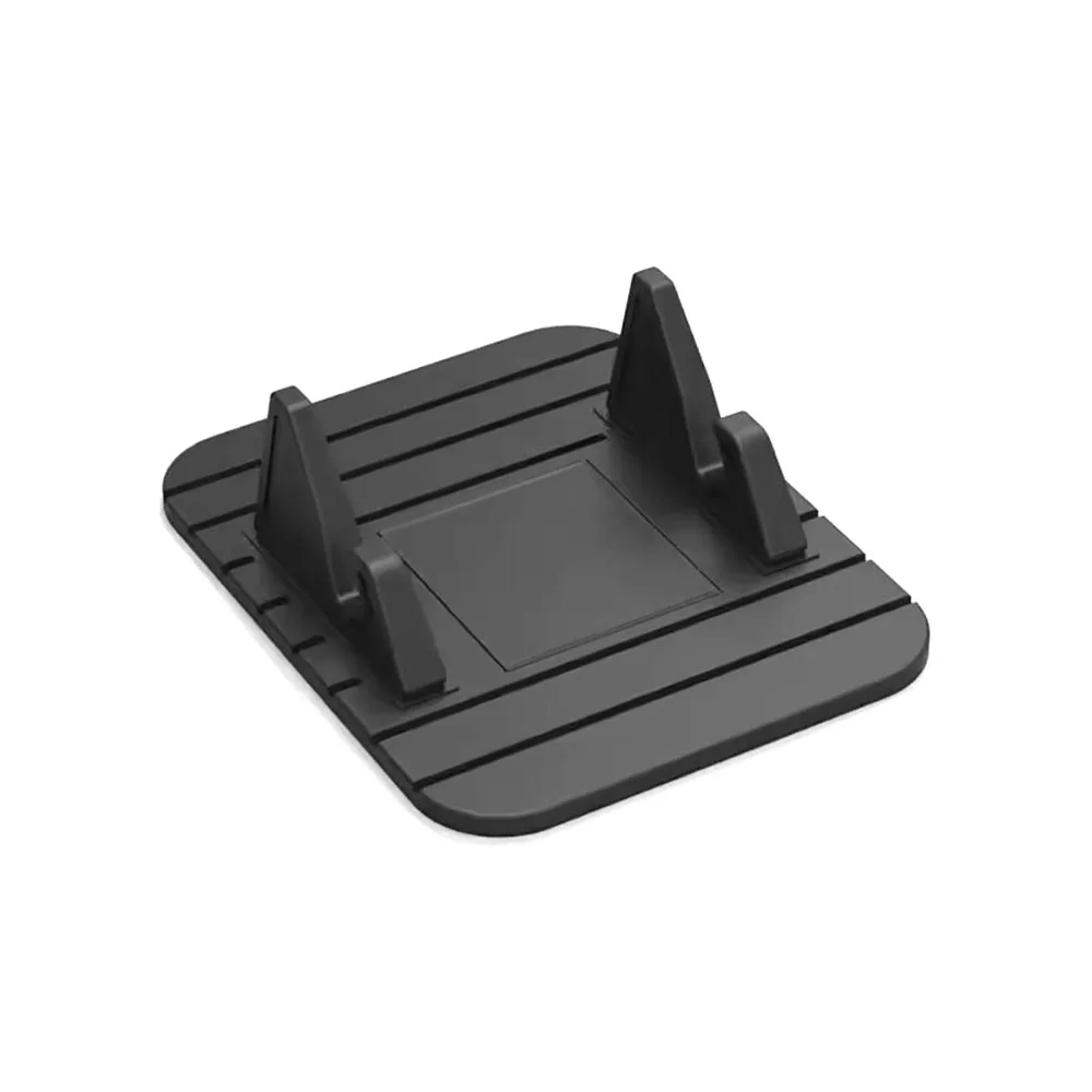 

1 шт. нескользящий силиконовый коврик для приборной панели автомобиля, держатель для телефона, слот для карт, тип для мобильных телефонов 4-6,5 дюймов, универсальный автомобильный кронштейн, держатель