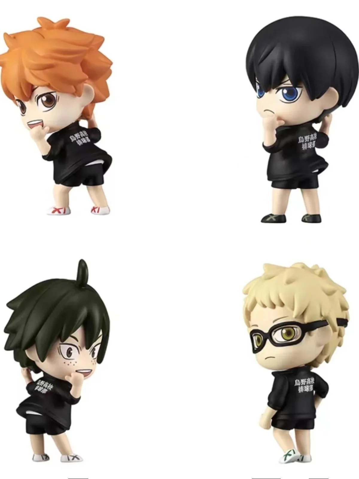 Action Figure Haikyuu!! Hinata Shoyo Tobio Kageyama Kei Tsukishima Tadashi Yamaguchi Action Figurer Model Toys