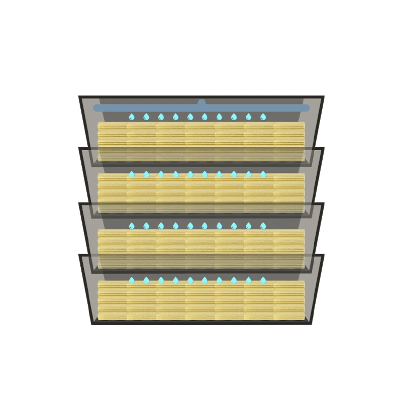 فلتر باتريات برجي من كلوزون لحوض السمك وبركة الكوي، فلتر ترشيح مائي لمعالجة المياه