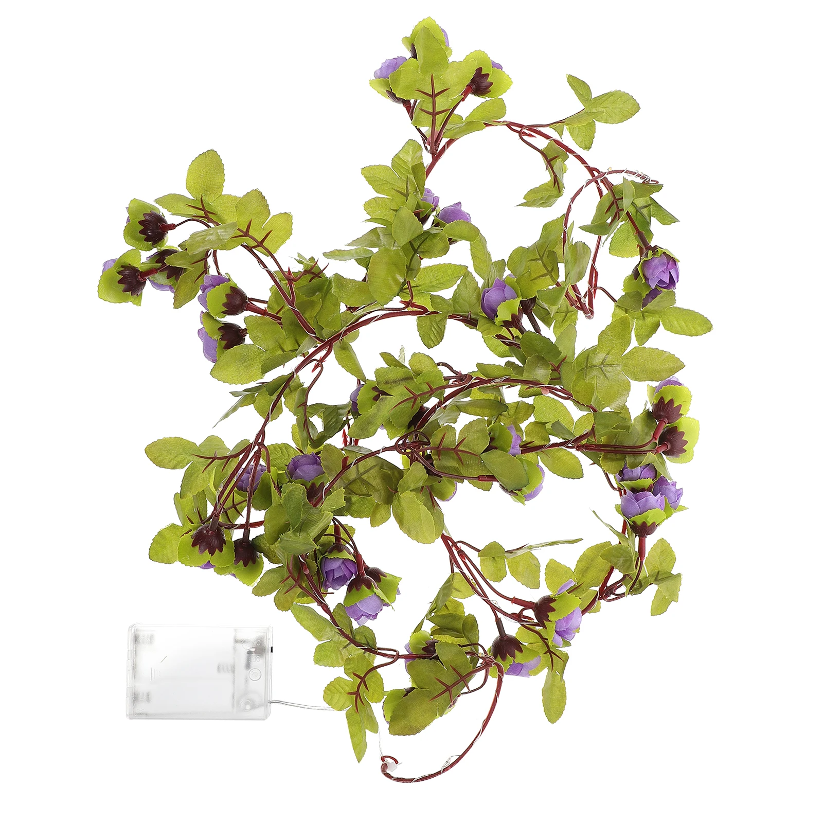 

2.2m LED Lights Bud Rattan Vines Fake Foliage Decorative Light Fake Foilage Light String Party Christmas