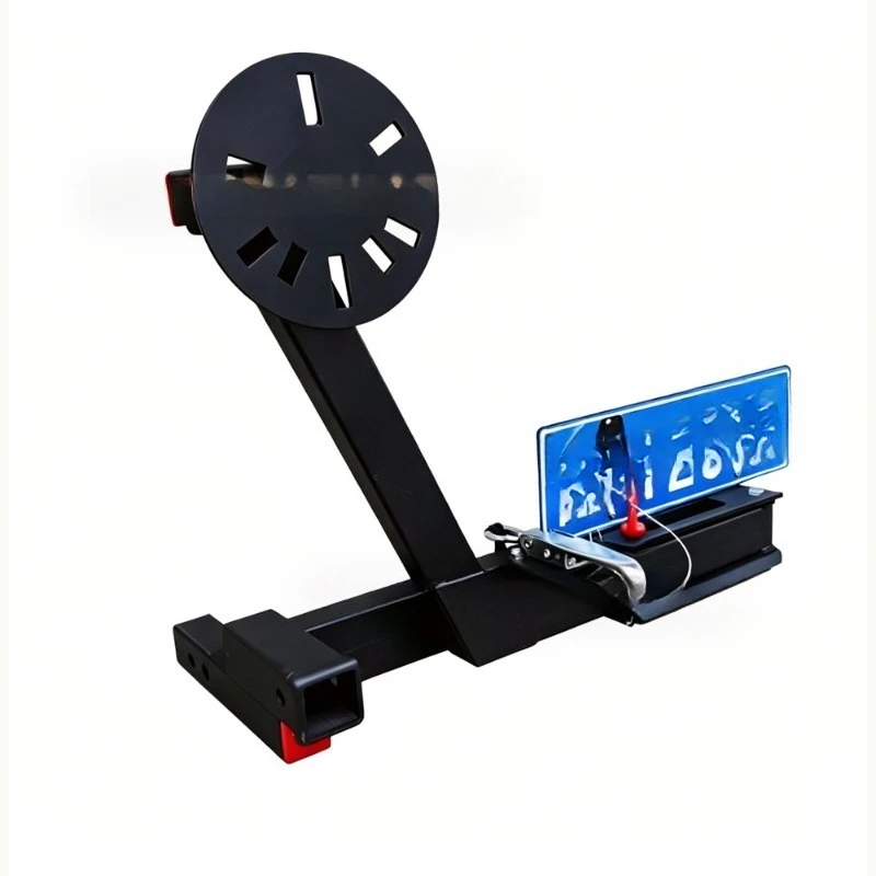 Heavy Duty Off-Road Spare Tire Carrier, Hitch Mounted Rack for SUV & Truck, Quick Release & Secure