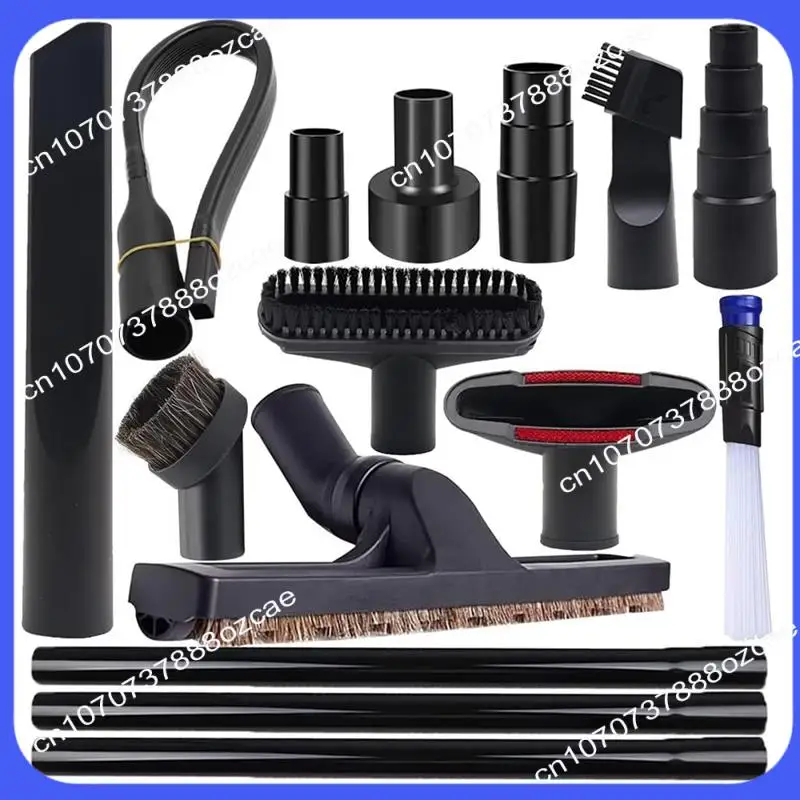 A26P 15 قطعة المرفقات والفرش 2 1/2 بوصة إلى 1 1/4 بوصة خرطوم محول 1 7/8 بوصة إلى 1 بوصة محول خرطوم مكنسة كهربائية ملحقات